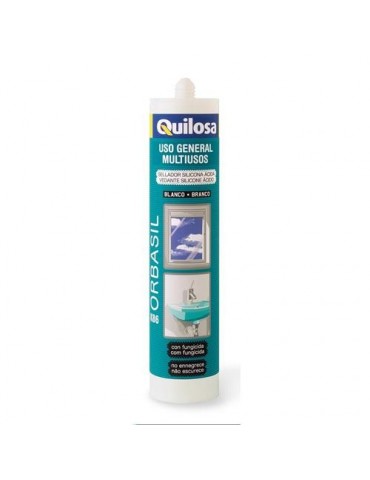 SILICONA ORBASIL K86/300 ML. ALUMINIO
