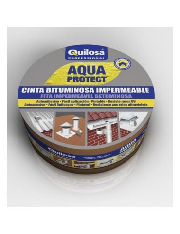 CINTA BITUMINOSA AUTOADHESIVA 10M.x10CM.NEGRA