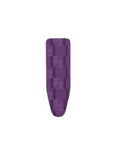 FUNDA PLANCHA MULETON LOGOS MALVA 140X55 FUR004