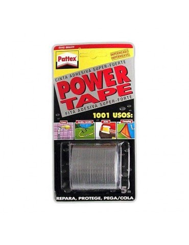 CINTA POWER-TAPE GRIS 50X5 (BL.) 471553