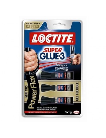 LOCTITE POWERFLEX 1 GR. MINITRIO BLISTER-3