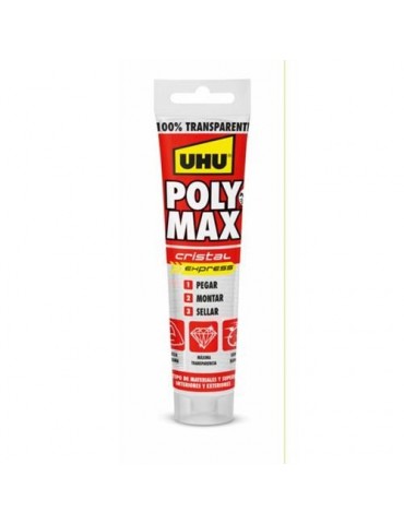 ADHESIVO POLY MAX CRISTAL EXPRESS TUBO 115 GR.