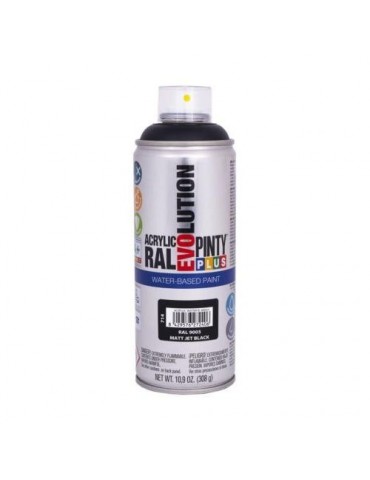 PINTYPLUS EVOLUTION 520CC MATT JET BLACK RAL9005