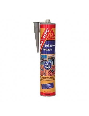 MASILLA ADHESIVO POLIU. SIKAFLEX11-FC GRIS 300 ML.