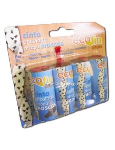 CINTA ENCOLADA MOSCAS (BL. 4 ROLLOS) 1-70544