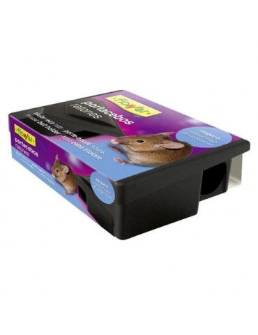 CAJA PORTACEBOS RATON 3.5X13X9CM. 20546