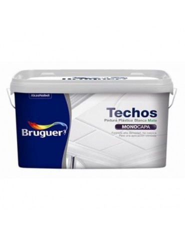 BRUGUER PLAST.TECHOS MONOCAPA BCO MATE 2,5L