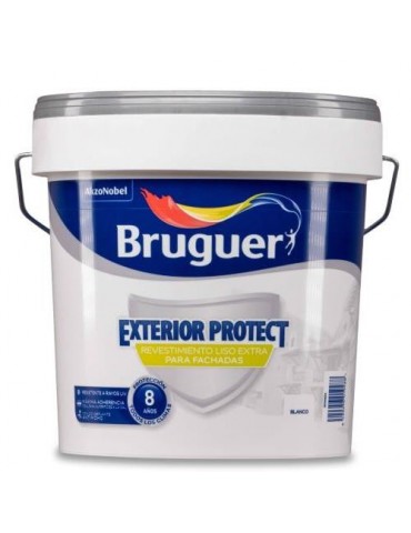 REVESTIMIENTO EXTERIOR PROTECT LISO BLANCO 25 KG