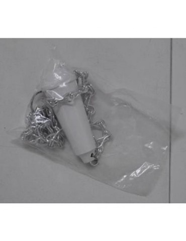 TIRADOR WC RECTO PLASTICO CON CADENA TANQUE ALTO