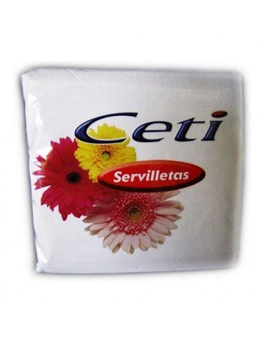 SERVILLETAS 2 CAPAS 30X30 BLANCAS