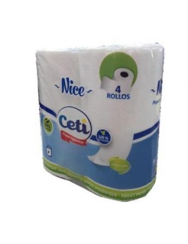 ROLLO PAPEL HIGIENICO CELULOSA (PACK-4)