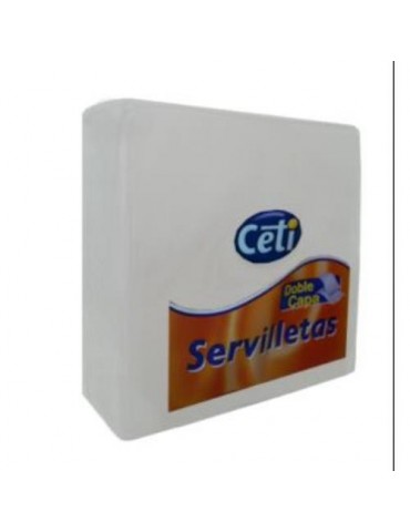 SERVILLETAS 2 CAPAS 40X40 BLANCAS