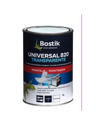COLA CONTACTO UNIVERSAL TRANSPARENTE 1 L. 30601110
