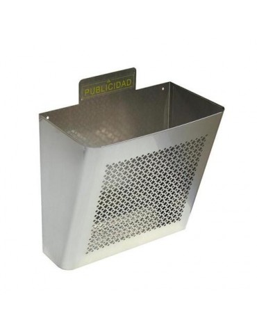 CESTA PUBLICIDAD GRANDE INOXIDABLE E-2337