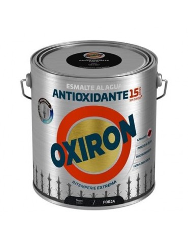 OXIRON AL AGUA FORJA NEGRO LISO 2.5L