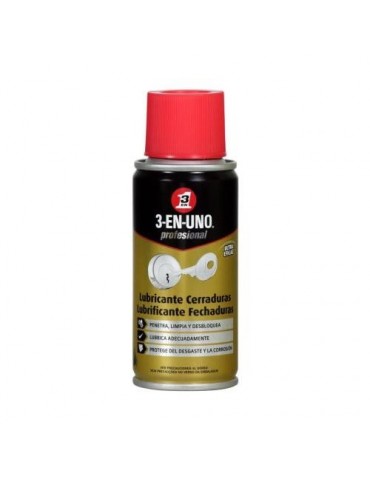 LUBRICANTE DE CERRADURA 3 EN 1 PROF. 100ML. 34463