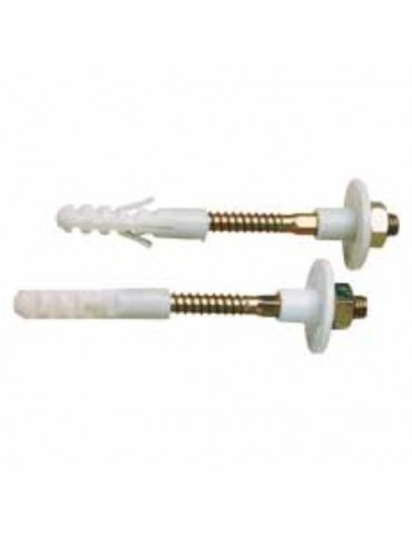 JGO. TORNILLOS SUJECION LAVABO 8X100 MM. BL B62540