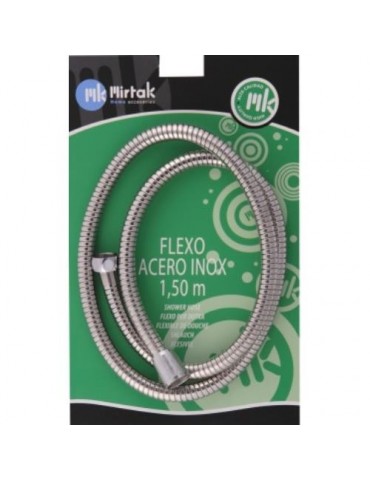 FLEXO DUCHA ACERO INOX. T-C 1,75 M. (BL.) B55103