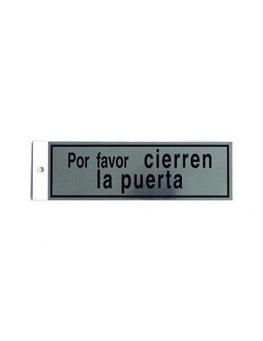 SILUETA ALUMINIO CIERREN PUERTA 013