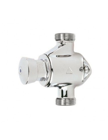 GRIFO PULSADOR LATON 65 3/4' TEMPORIZADO CROMO