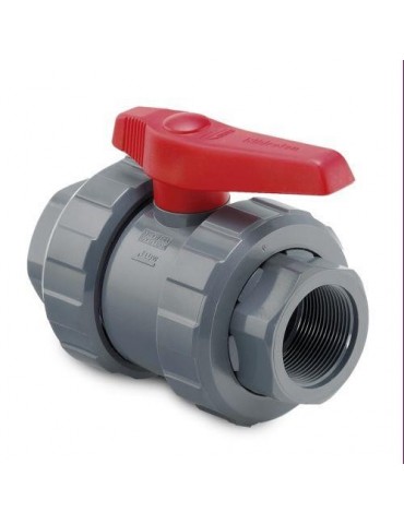 VALVULA DE BOLA ROSCA HEMBRA PVC 1/2' 9011092