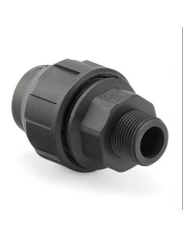 ENLACE MIXTO ROSCA MACHO PP PARA PE 32MM-1'
