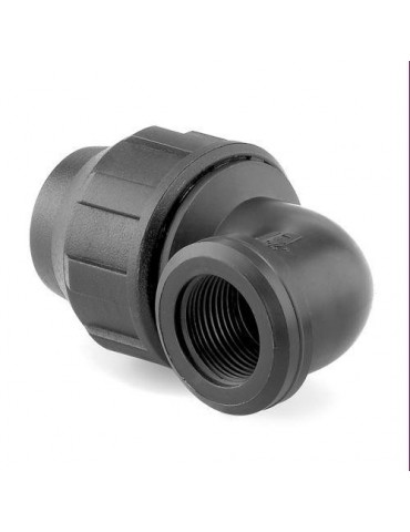 ENLACE MIXTO CODO ROSCA HEMBRA PP PARA PE 20MM-1/2