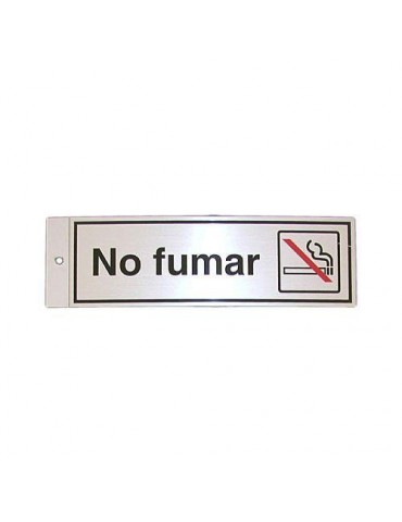 SILUETA ALUMINIO NO FUMAR 022