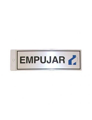 SILUETA ALUMINIO HORIZONTAL EMPUJAR 025