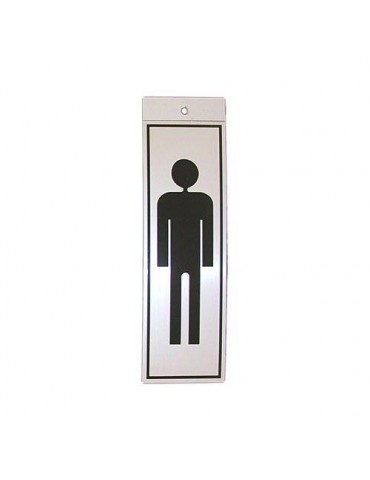 SILUETA ALUMINIO FIGURA CABALLERO 029