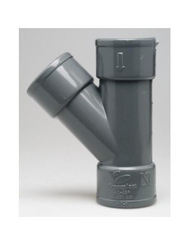 ENLACE DERIVACION 45º HEMBRA PVC EVACUACION 50MM