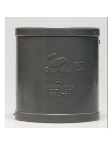 ENLACE RECTO PVC EVACUACION 50 MM