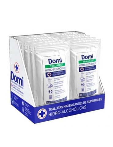 TOALLITAS HIGIENIZANTES PARA SUPERFICIES (30-UND)