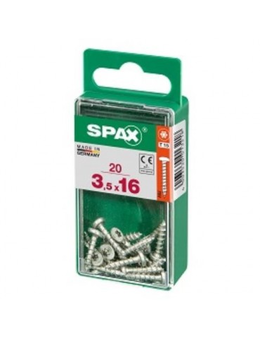 TORNILLO SPAX C/R WIROX TX TR 3.5X16 (CAJA-20UND)