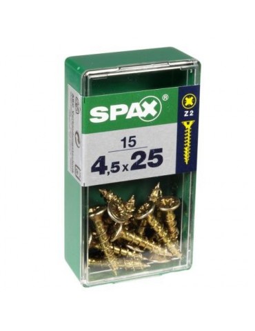 TORNILLO SPAX C/PL POZI BRICO. 3.0X16 C/25 UDS