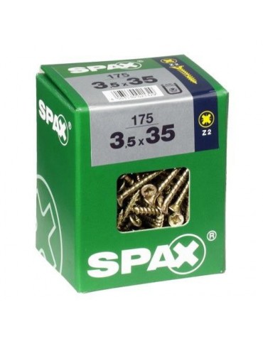 TORNILLO SPAX C/PL POZI BRICO. 3.5X35 C/175 UDS