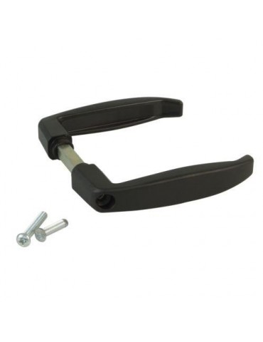 JUEGO MANILLA 2115 ALUMINIO NEGRO 21328