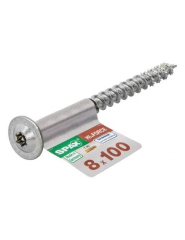 TORN. SPAX C/ARAN.TORX 8.0X100 WIROX 1 UNIDAD