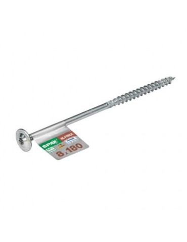 TORN. SPAX C/ARAN.TORX 8.0X180 WIROX 1 UNIDAD