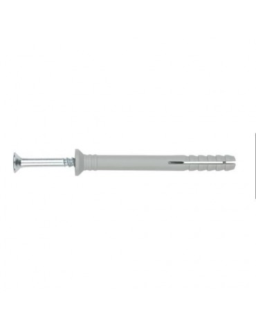 TACO CLAVABLE CON TORNILLO 6X40 6(BL.) BZTCCA06040