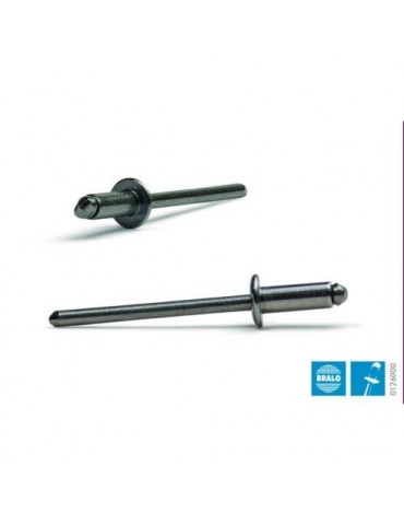 REMACHE C/ALOMADA INOX/INOX 03,2X06MM. (C/25 UD)