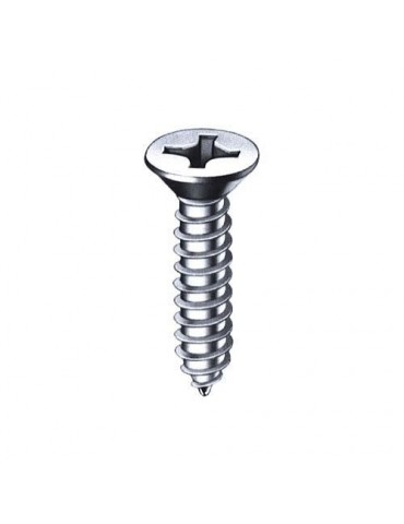 CENT. TORNILLO ROSCA CHAPA DIN-7982 PH. 4.8X32 ZN