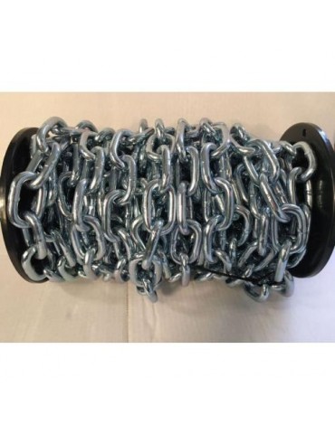 CADENA ZINCADA 4MM 25KG. BOBINA 84MTS.