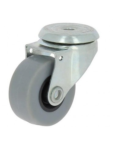 RUEDA CON SOPORTE ARO GOMA 30 76119