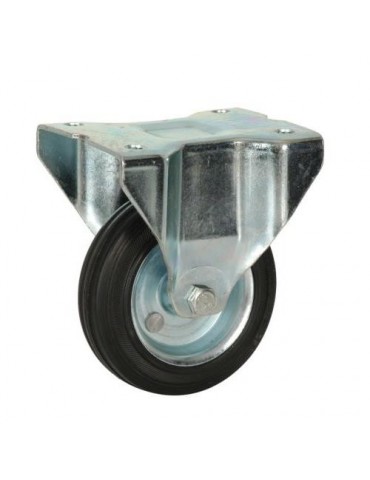 RUEDA FIJA GOMA RODILLOS 80 MM. M820 75501