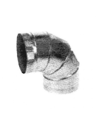 CODO GALVAN. DE 90º DIAMETRO 25 CM.
