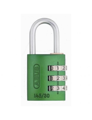 CANDADO COMBINACION VERDE 30 MM. 145/30