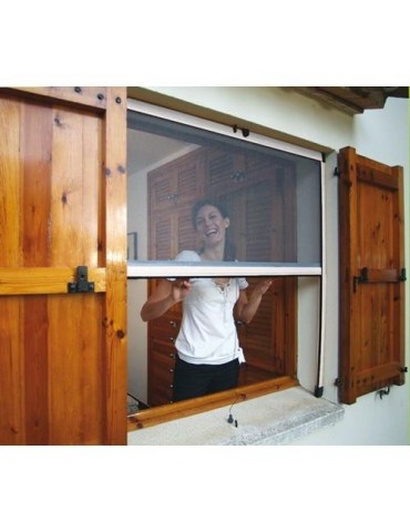 KIT MOSQUITERA ENROLLABLE VERTICAL 100X170 BLANCA