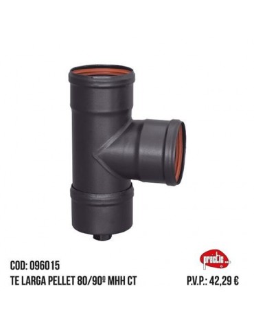 TE LARGA PELLET 80/90º MHH CT 096015