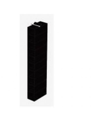 ZAPATERO COLGAR NEGRO 15X30X120 EVE74001